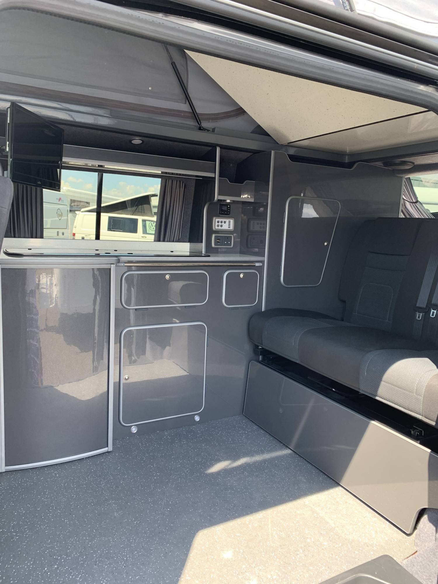 A VW T6 Campervan called Gertrude- and for hire in Bridgend, Glamorgan