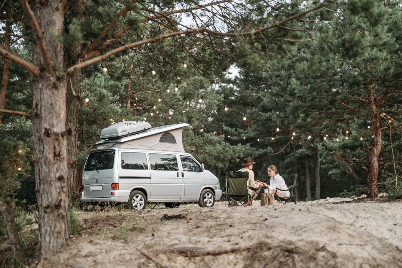 A VW T4 California Campervan called Wanderer and for hire 