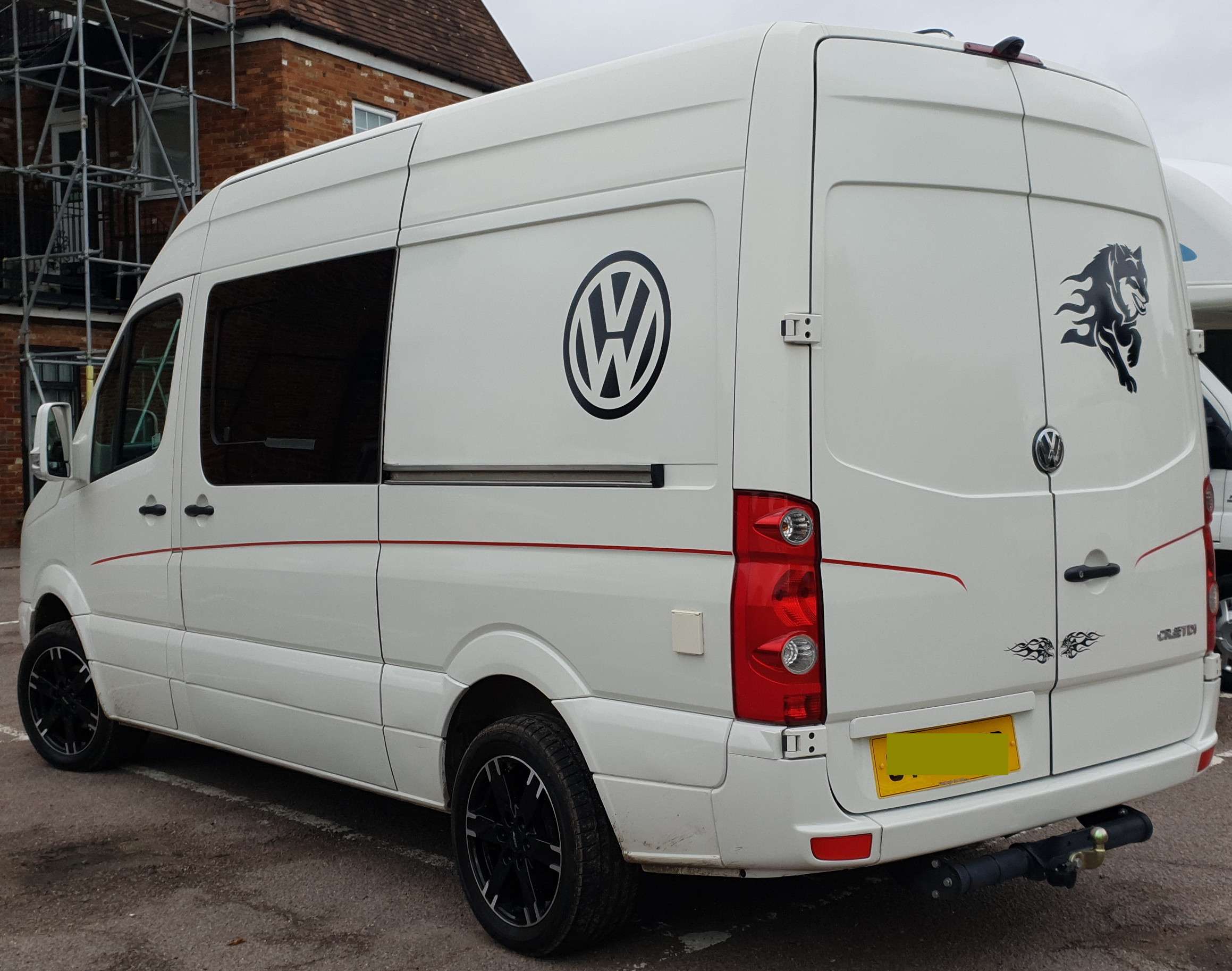 A VW Crafter Campervan called Crafter and for hire in High Wycombe, Buckinghamshire