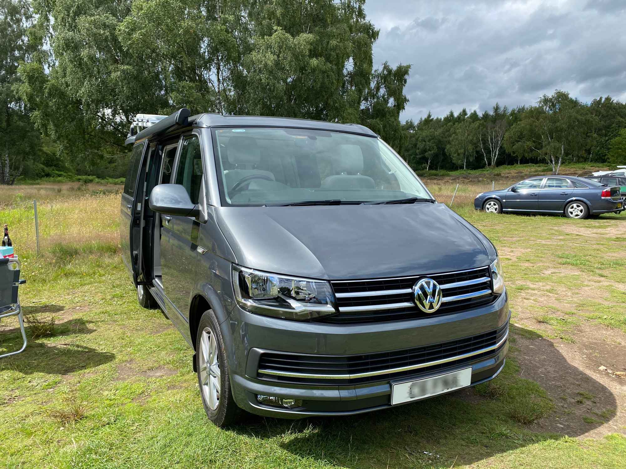 A VW T6 California Campervan called Keith and for hire in sheffield, South Yorkshire