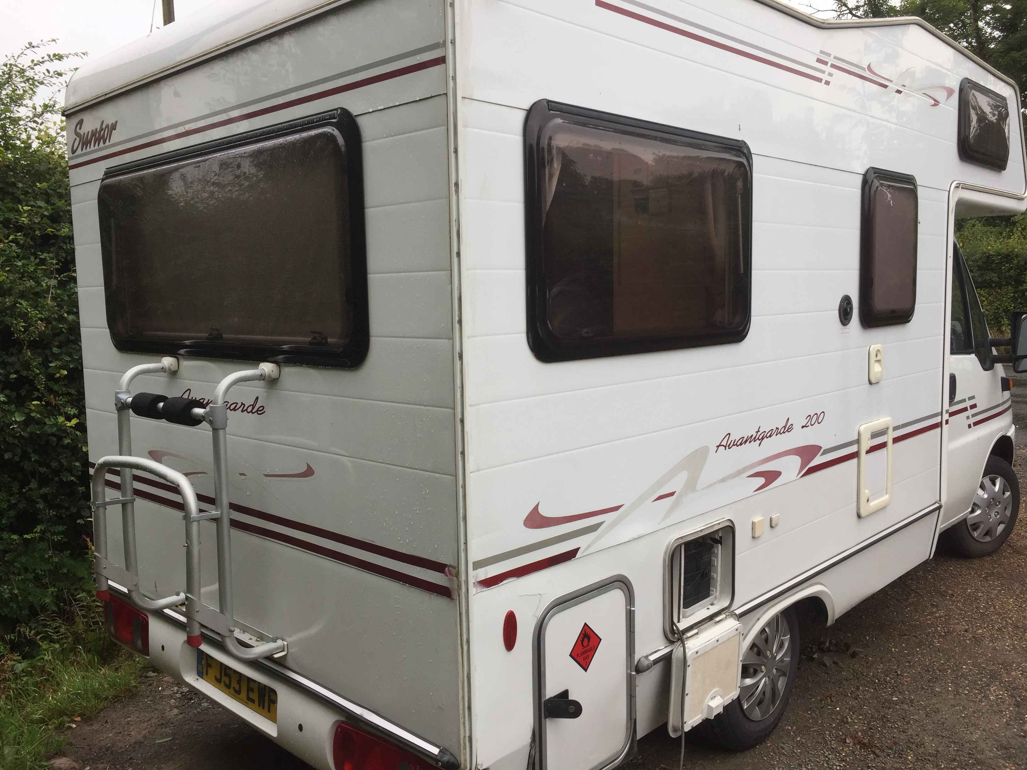 A VW T5 Campervan called bestthing and for hire 