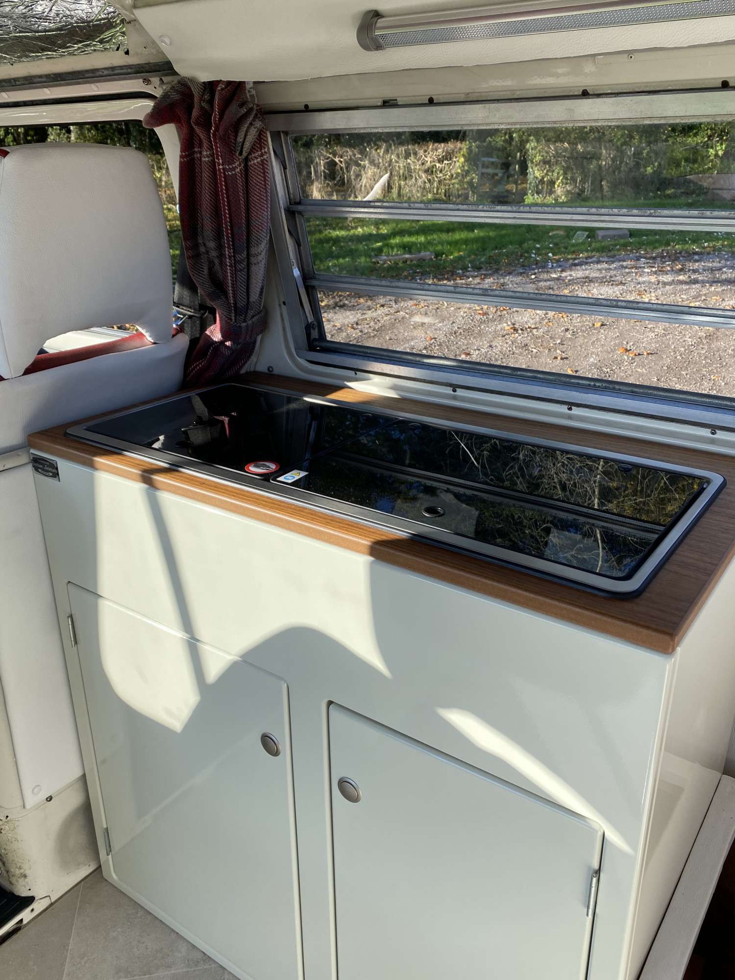 A VW T2 Classic Campervan called Ruby-Rose and for hire in Colyton, Devon