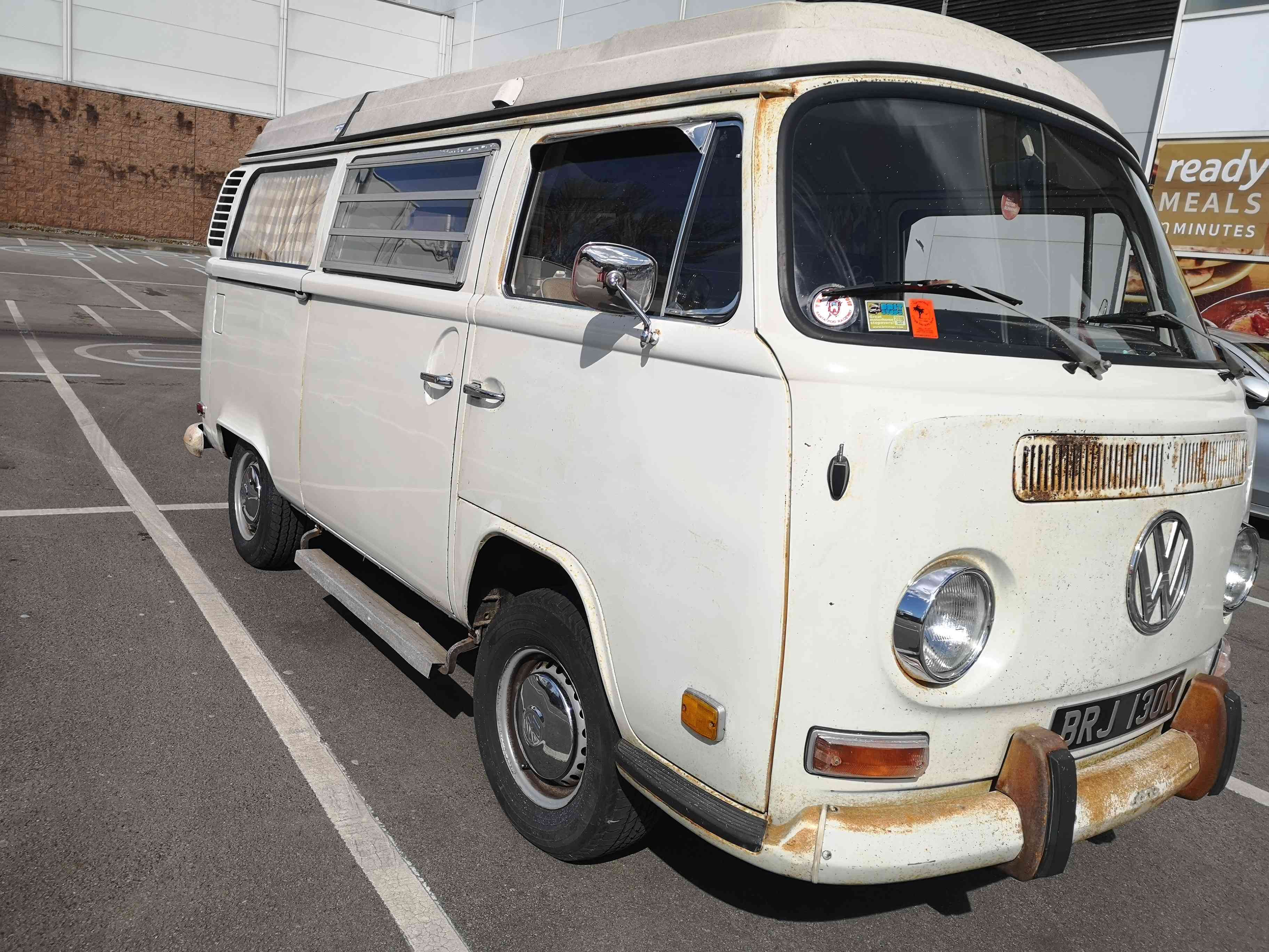 A VW T2 Classic Campervan called Dolly and for hire in Swinton, Greater Manchester