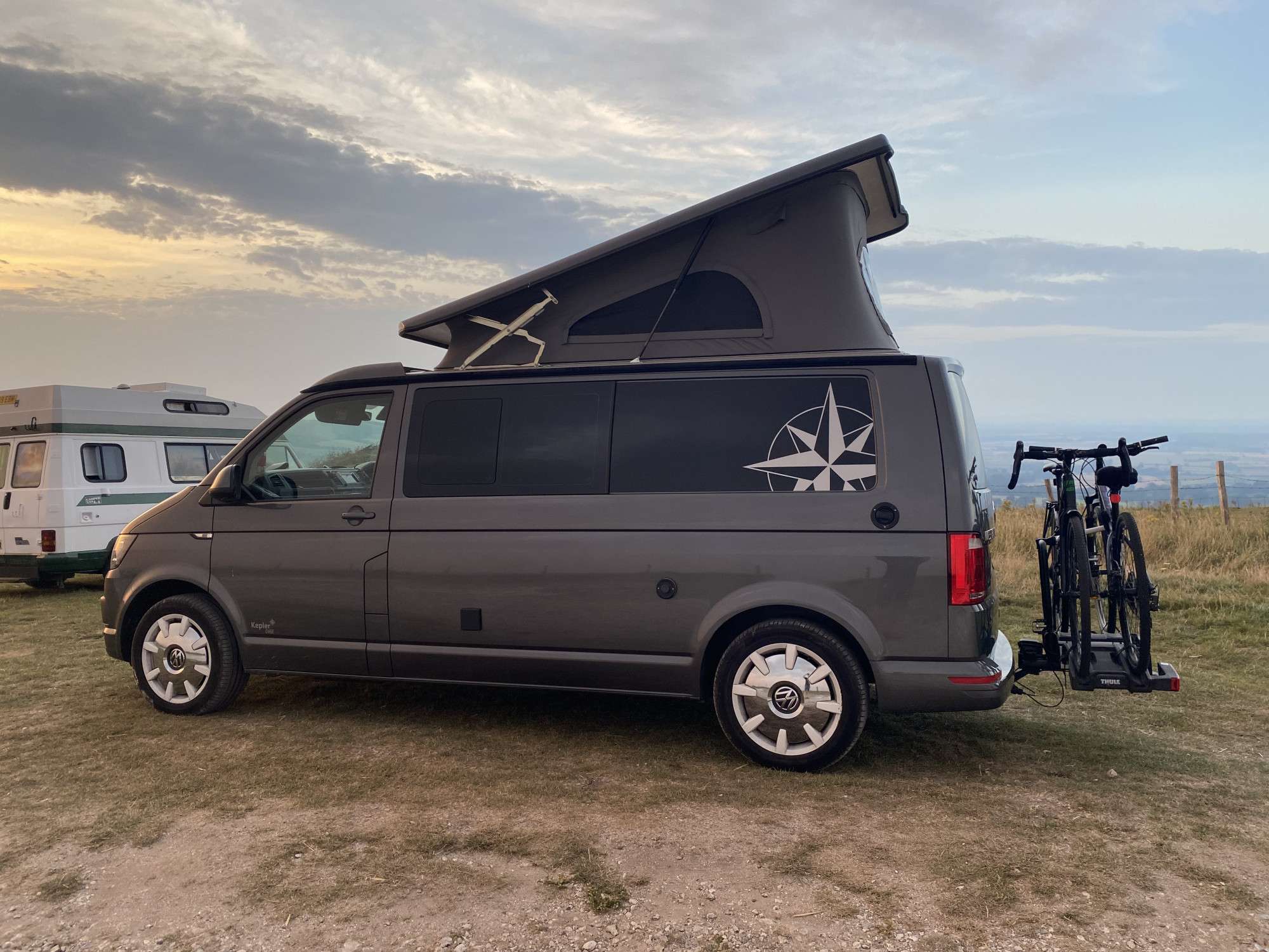 A VW T6 Campervan called Lily and for hire in Batley , West Yorkshire