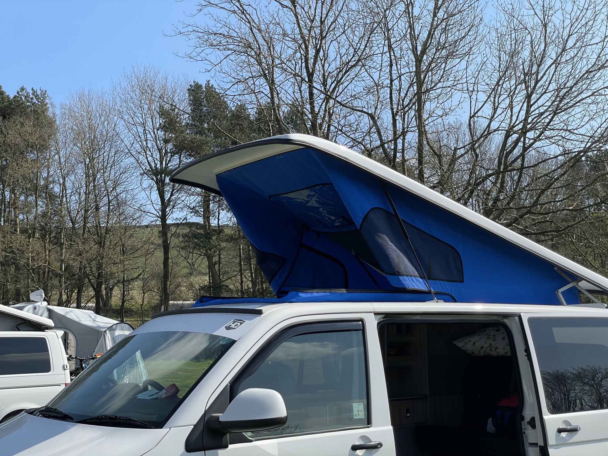 A VW T5 Campervan called Ross and for hire in Aylesbury, Buckinghamshire