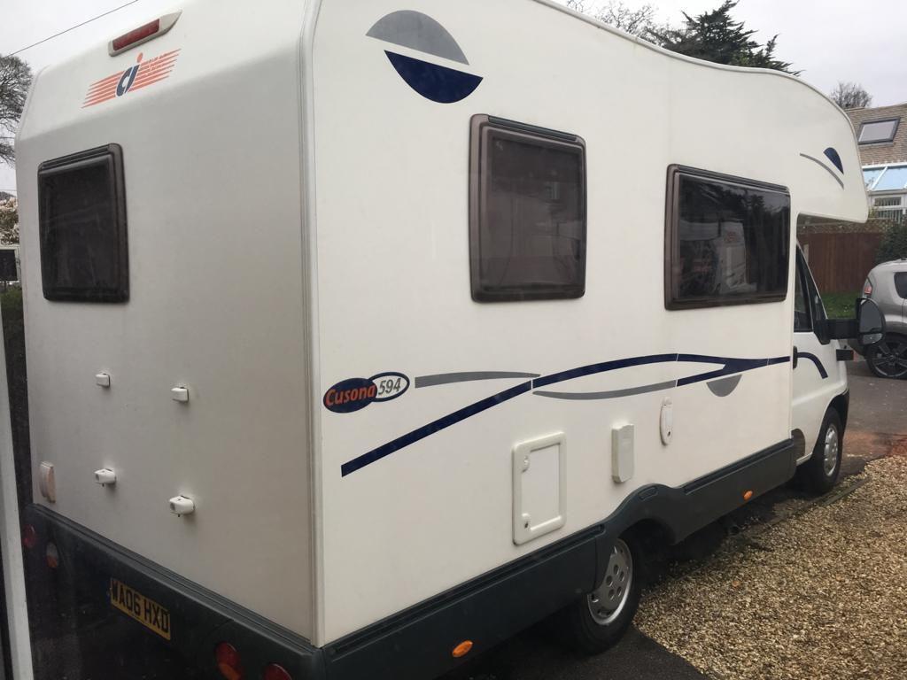 A Other Motorhome called Monica and Back view of Monica. for hire in Dorset, Dorset
