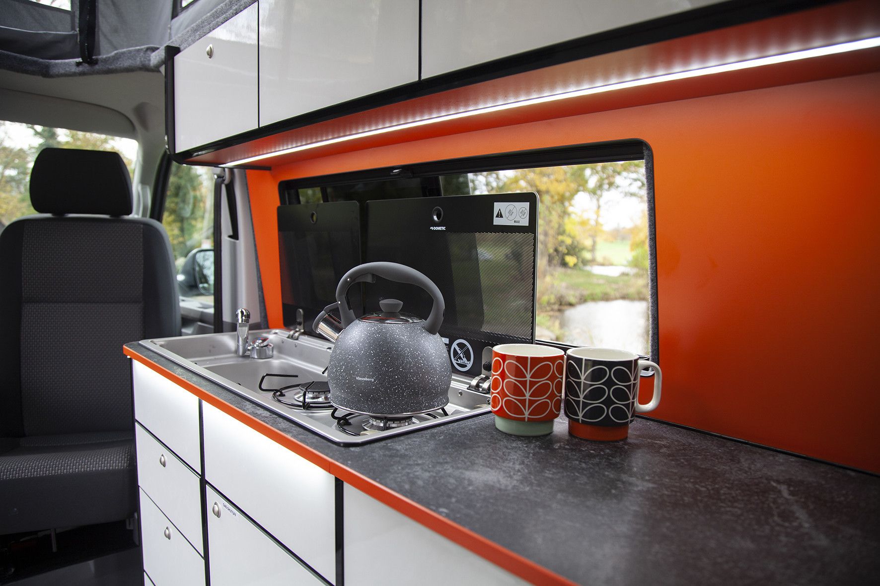 A VW T6 Campervan called Cammy-T and for hire in Northampton, Northamptonshire
