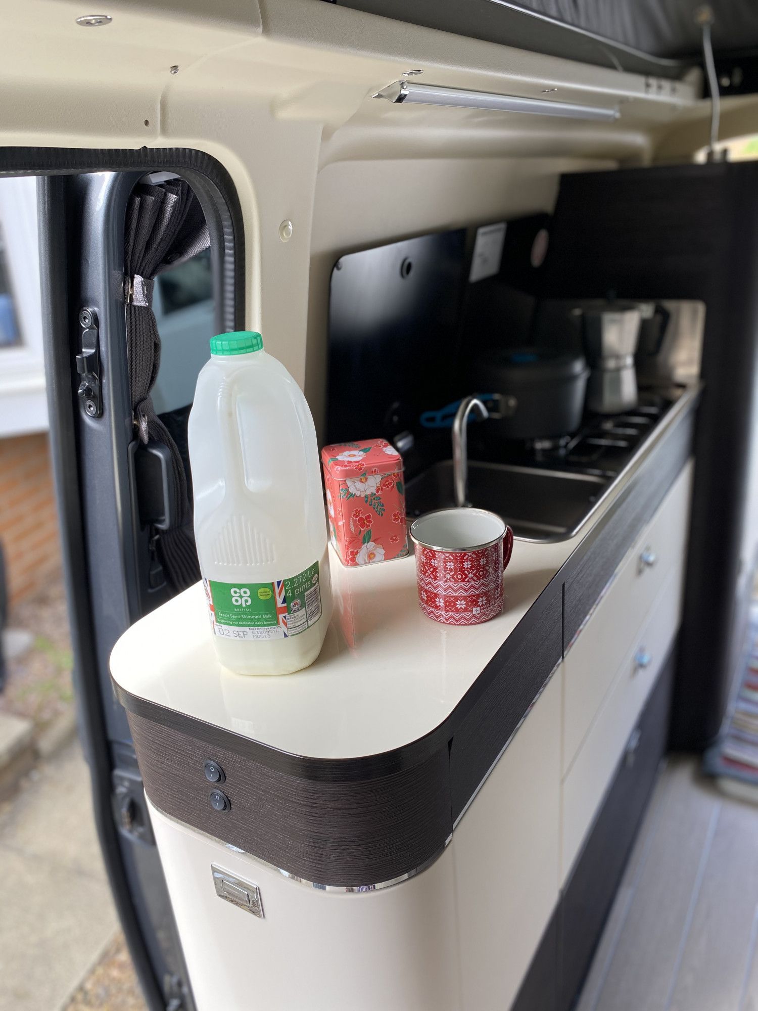 A VW T6 Campervan called Lily and for hire in Batley , West Yorkshire