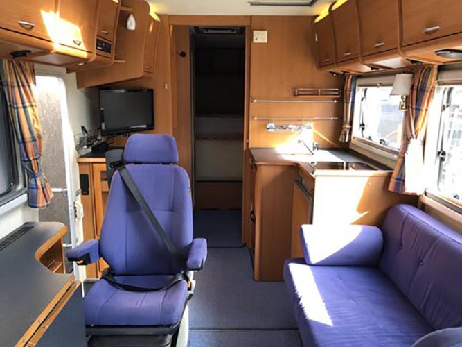 A Niesmann Bischoff Motorhome called Hoff and for hire in Warwick, Warwickshire