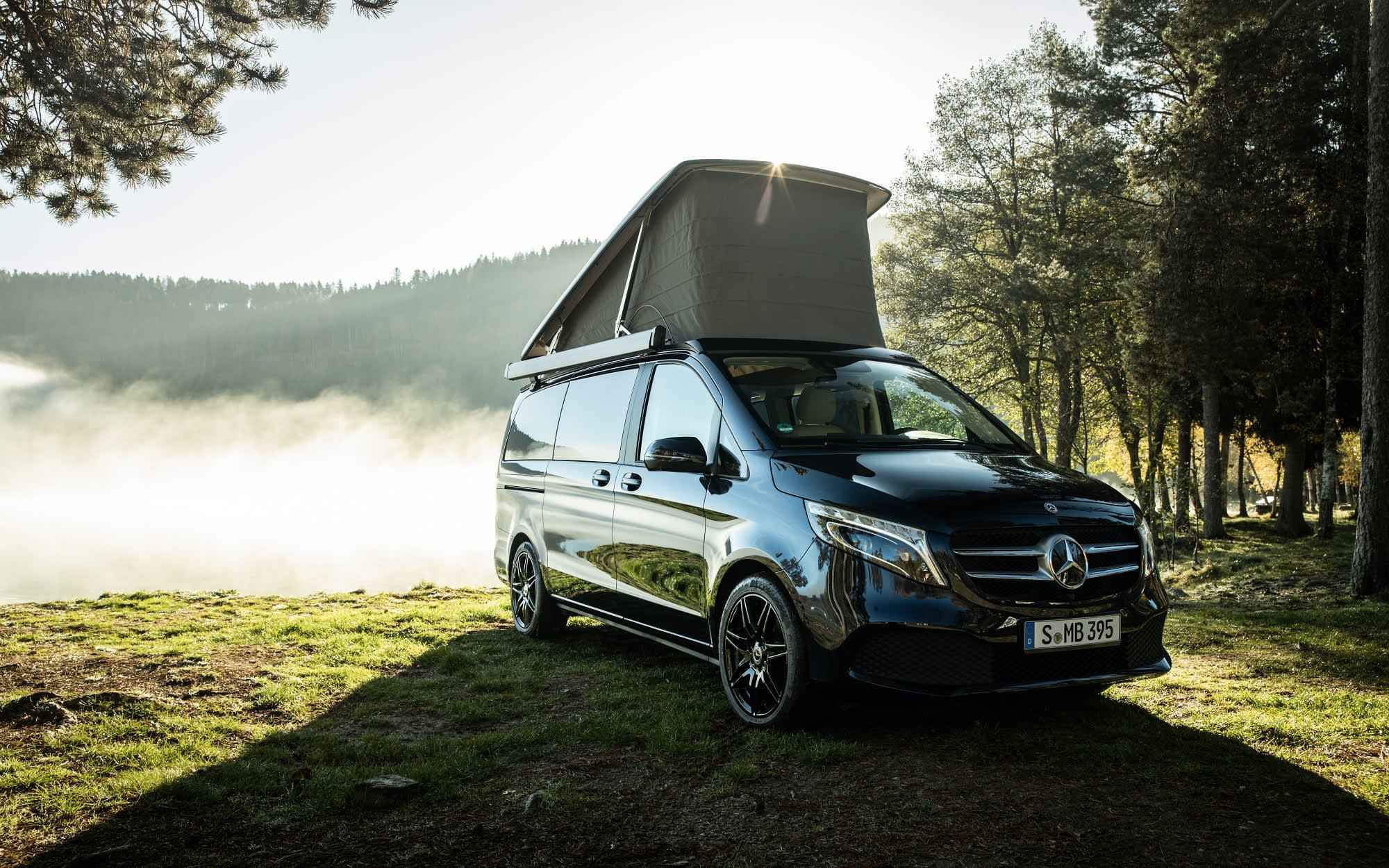 A Mercedes Campervan called Mad-Jade and for hire in Jarrow, Tyne and Wear
