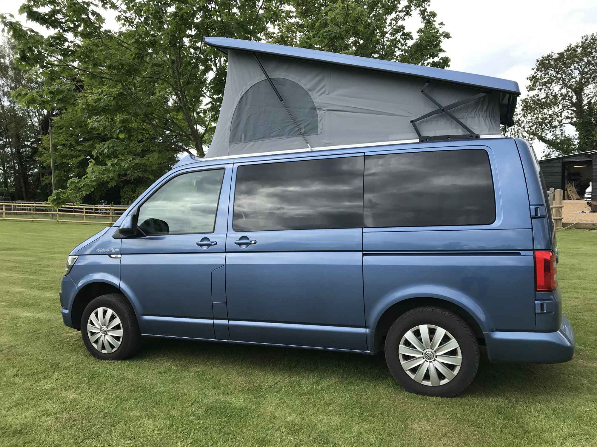 A VW T6 Campervan called Maxim and for hire in Leighton Buzzard, Bedfordshire