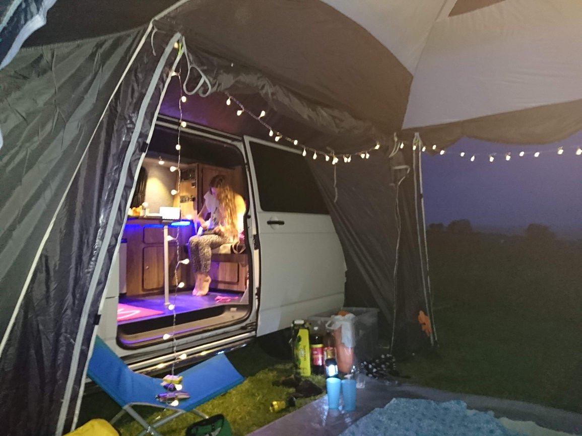 A VW T5 Campervan called Vincent and for hire in Lincoln, Lincolnshire