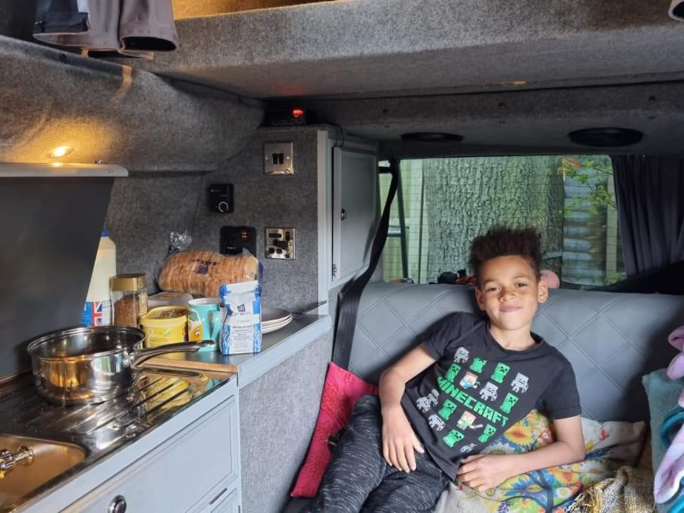 A VW T4 Campervan called Reginald and for hire in Ferndown, Dorset