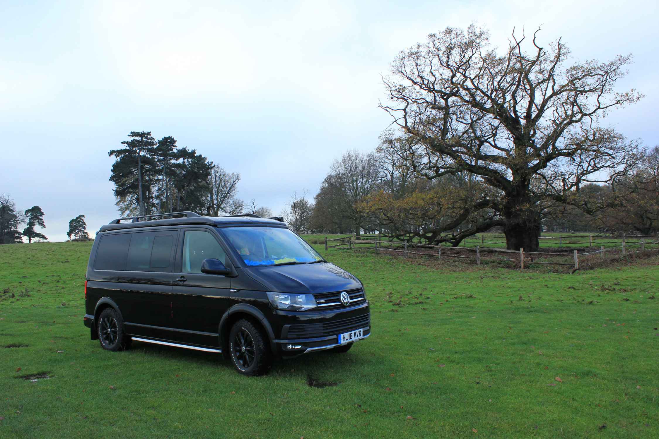 A VW T6 Campervan called Panther and for hire in Derbyshire, Derbyshire
