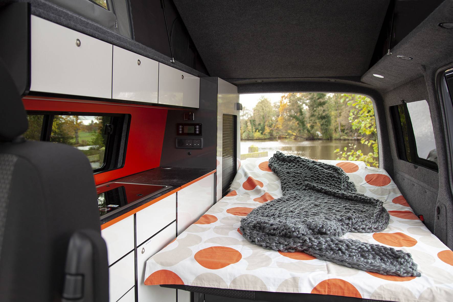 A VW T6 Campervan called Cammy-T and for hire in Northampton, Northamptonshire