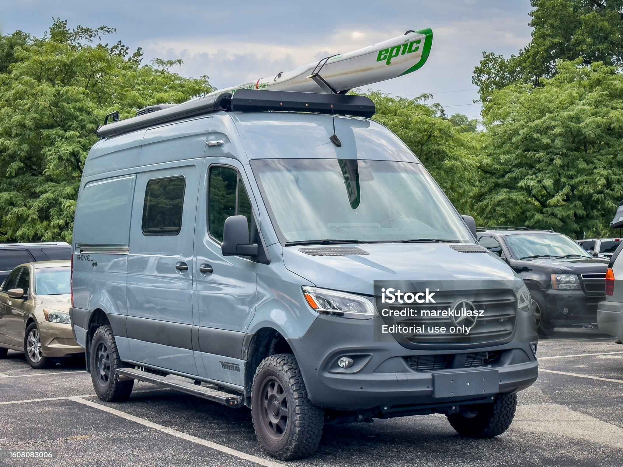 A Mercedes Sprinter Campervan called Nina and for hire in Bristol, Somerset