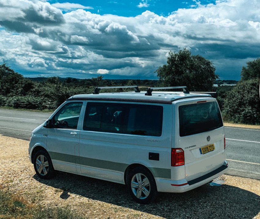 A VW T6 California Campervan called Alan and for hire in Chichester, West Sussex
