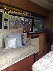 A Mercedes Sprinter Campervan called Luna and for hire in Stockport, Greater Manchester