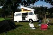 A VW T2 Classic Campervan called Florencekent and Florence is all yours for a holiday in the UK or abroad, or just for a whizz around the English Countryside. for hire in Faversham, Kent