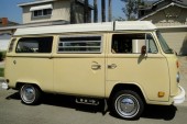 A VW T2 Classic Campervan called Dakota-Bus and Side for hire in Rennes, France