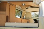 A VW T2 Classic Campervan called Margot and Margot interior styling for hire in Grasse, 