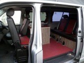 The flexible convertible front seat