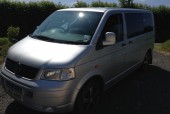 A VW T5 Campervan called T5Silver and t5 silver for hire in Haverfordwest, Pembrokeshire
