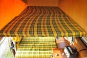 A VW T2 Classic Campervan called The-Dude and Top and Ground Beds for hire in LAHOURCADE, 