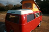 The van\'s rear view