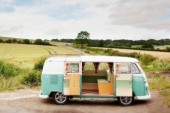 Dylan a wedding campervan for hire in Yorkshire