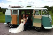 Dylan a wedding campervan for hire in Yorkshire