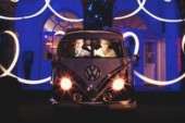 A VW T1 Splitscreen Campervan called BettyVw and Magic for hire in Exmouth, Devon