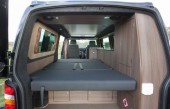 A VW T5 Campervan called Birchover and Bed for hire in Derby, Derbyshire