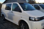A VW T5 Campervan called edison and Front view for hire in Sheffield, South Yorkshire