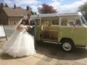 A VW T2 Classic Campervan called florenceT2 and wedding transport darlington for hire in Darlington, Durham