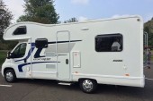 A Swift Motorhome called Swift-686 and My side view for hire in Callander , 