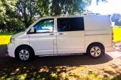 A Other Campervan called pollyanna-1219 and Side view for hire in cardiff, Cardiff