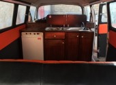 A VW T2 Classic Campervan called Samia and saida for hire in southall, 