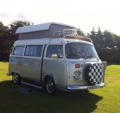 Pedro with elevating roof up.