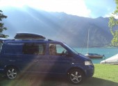 TAD at the lake in Switzerland 