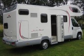 A Roller team Motorhome called marion and Sideview for hire in Sheffield, South Yorkshire