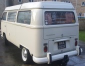 New rear tow bar for camping trailer.
