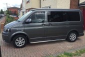 A VW T5 Campervan called maple and Maple for hire 