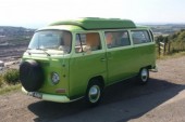 A VW T2 Classic Campervan called DorisBay and Doris Bay... for hire in Peene, Kent