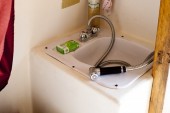 A Mercedes Campervan called RubyRed and Toilets and Wash for hire in Carlise, Cumbria