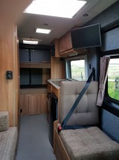 A Citroen Campervan called relay and Interior for hire in Rochdale, Lancashire