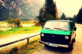 A VW T3 Campervan called Greeny and Greeny... for hire in Ljubljana, Slovenia