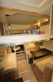 Drop down bed