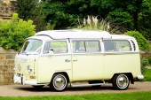 A VW T2 Classic Campervan called Bugsy and Bugsy1 for hire 