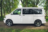 A VW T5 Campervan called Charlie5-1021 and Side View for hire in Manchester, Greater Manchester